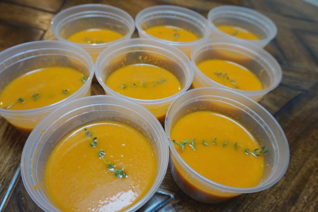 Carrot & Ginger Soup | The Minimalist Table by Dara Boxer Culinary Designs