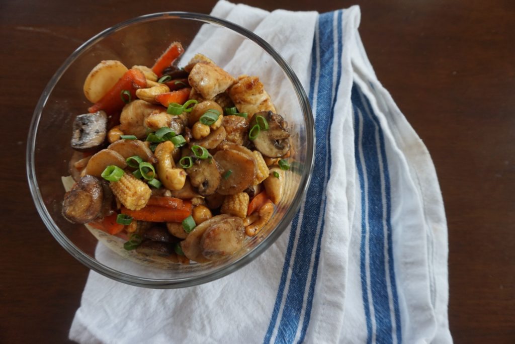 Chinese Chicken Stir-Fry | Recipe by Dara Boxer @ Dara Boxer Culinary Designs